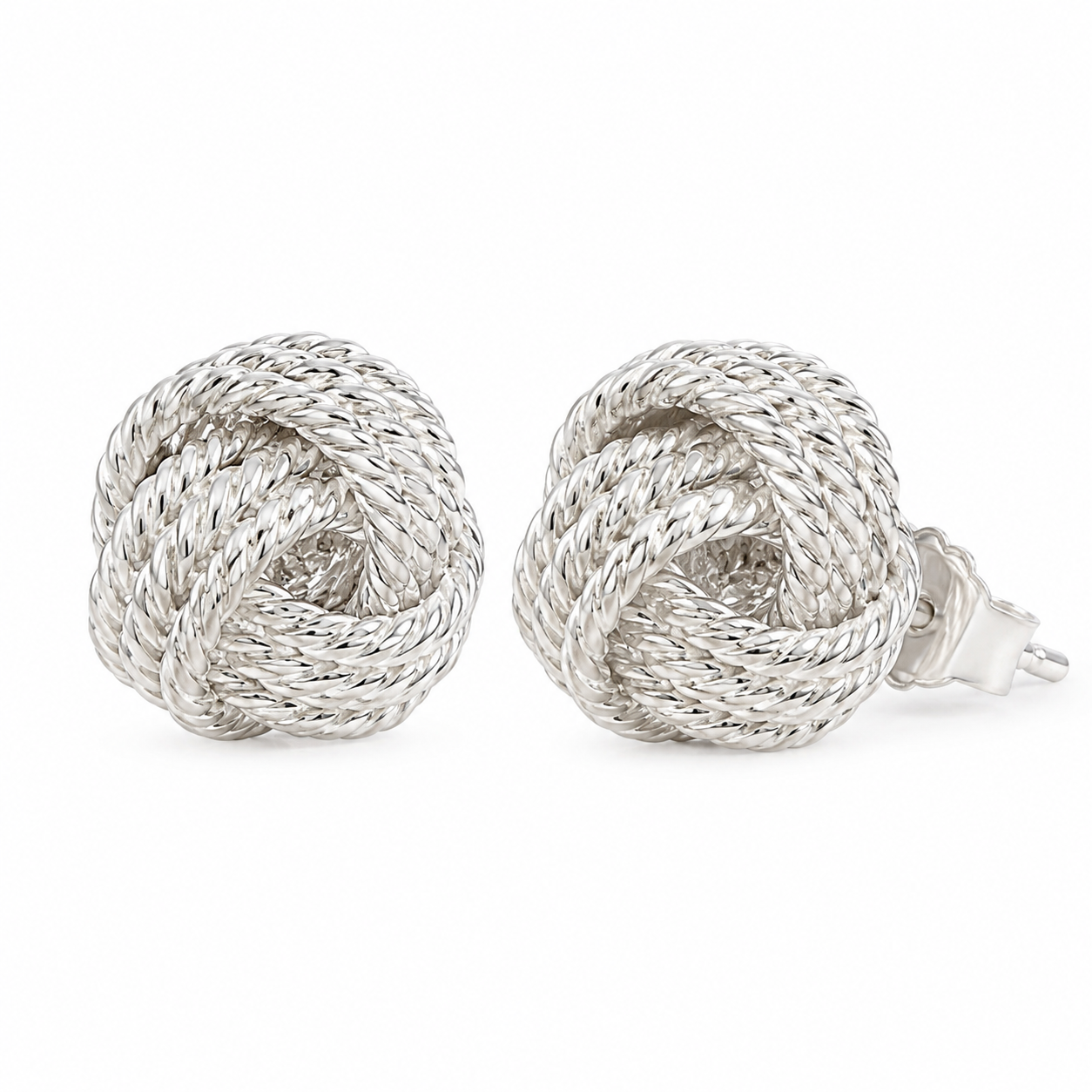 Ohrstecker Seilknoten · 925 Silber | KIANJA