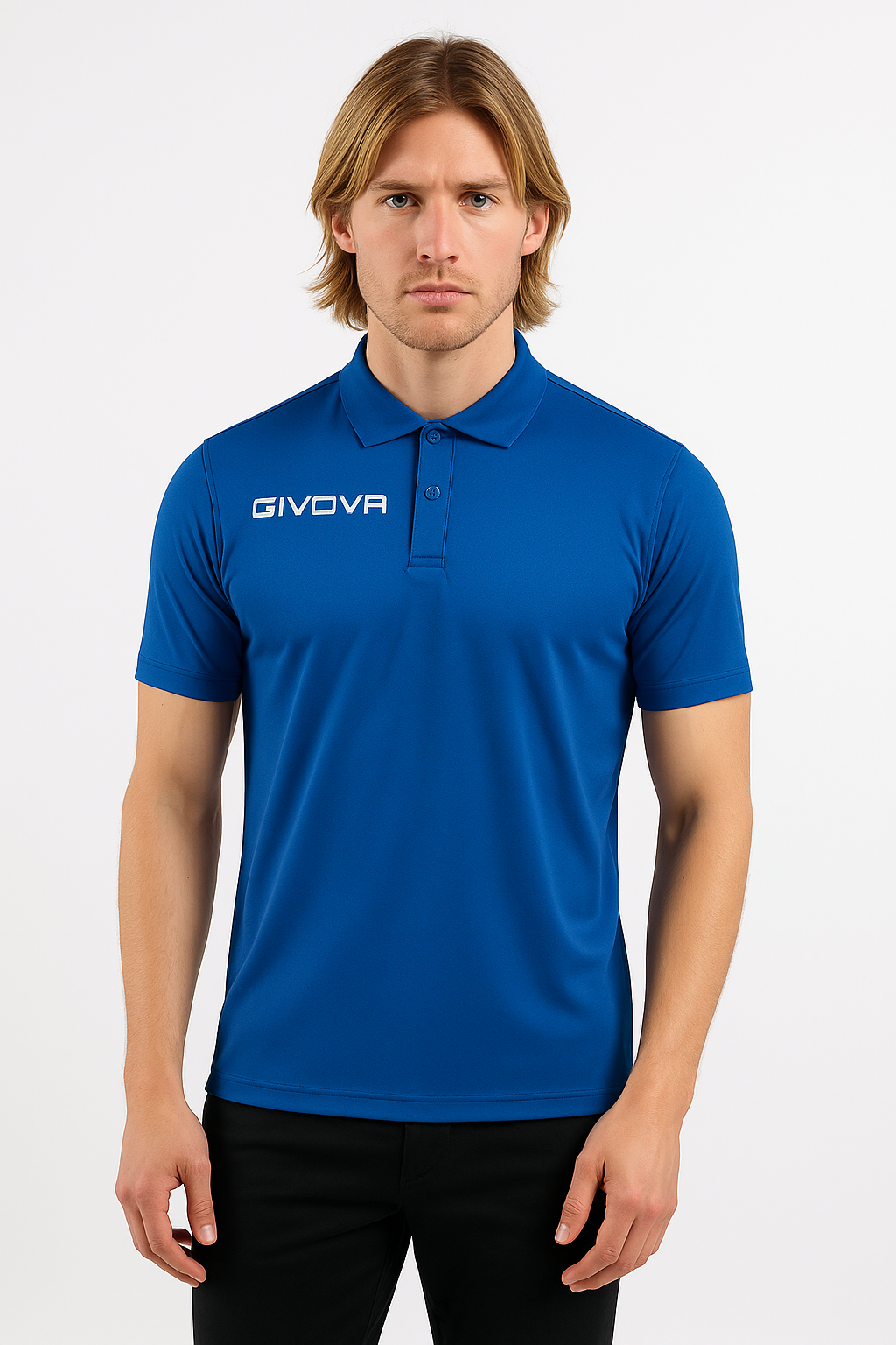 GIVOVA Poloshirt POLO POCKET IN MESH