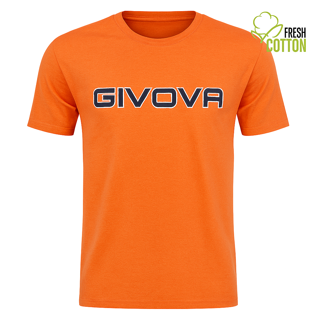 GIVOVA Unisex T-Shirt – Gepunktet, 100 % Baumwolle, Atmungsaktiv & Sportlich