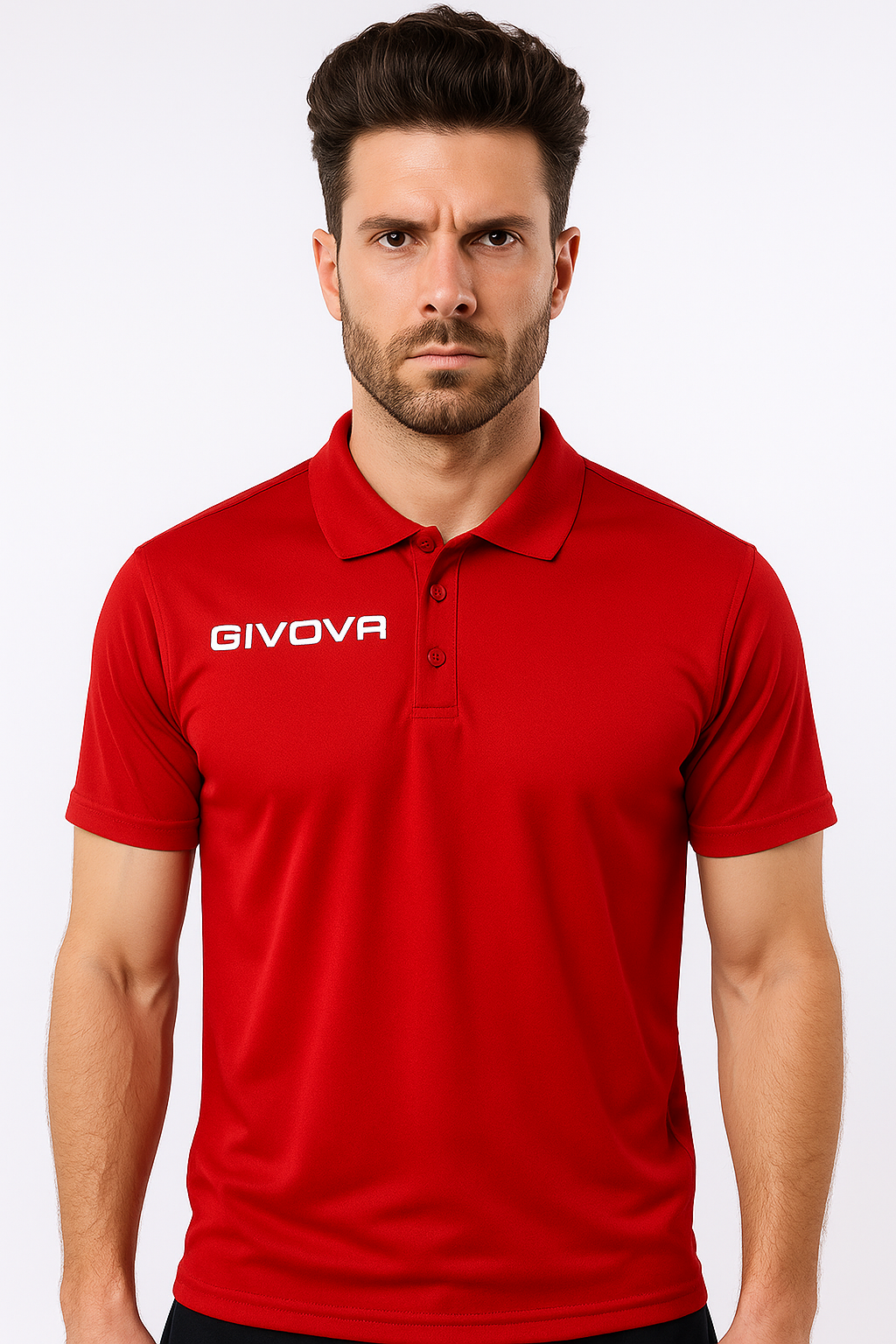 GIVOVA Poloshirt POLO POCKET IN MESH