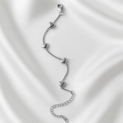 KIANJA Herz Armband Silber Ansicht 3