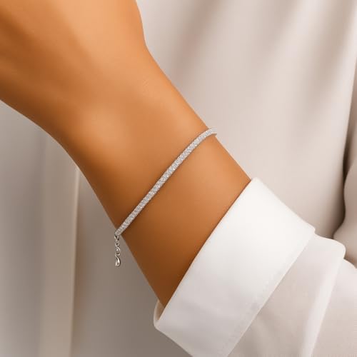 KIANJA Silberarmband getragen