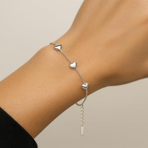KIANJA Herz Armband Silber Ansicht 2