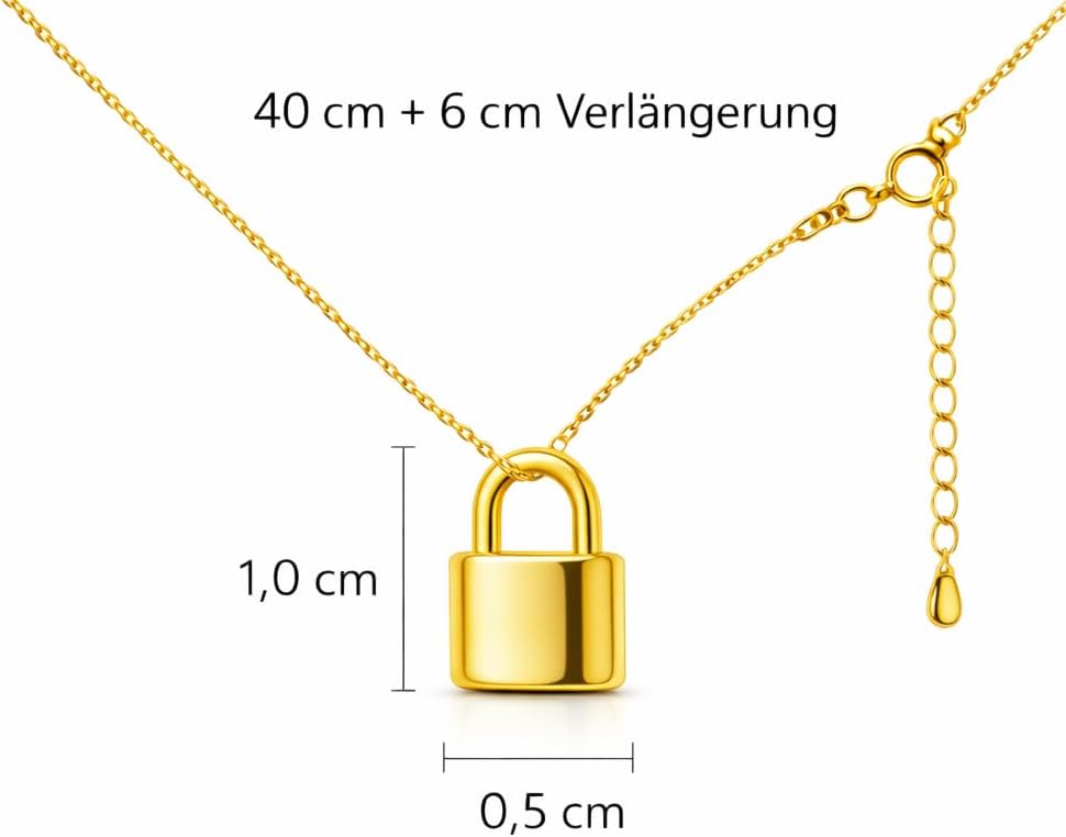 KIANJA Schlosskette Gold - Ansicht 4