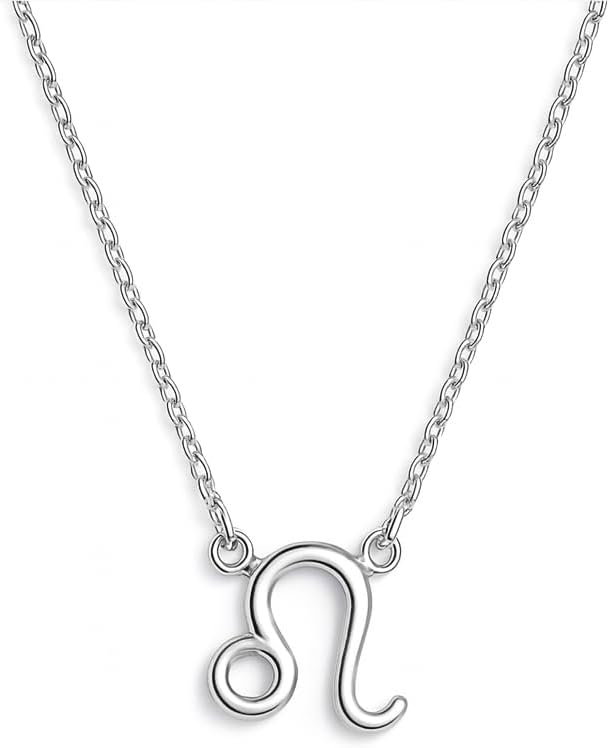 Löwe Sternzeichenkette 925 Sterling Silber