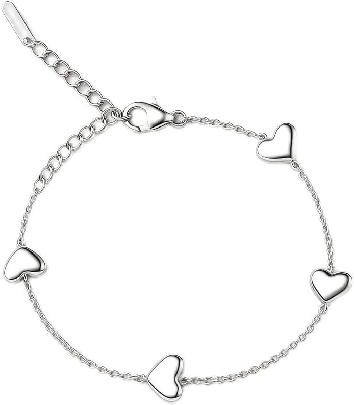 KIANJA Herz Armband Silber
