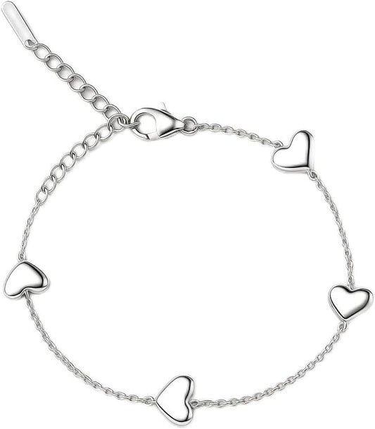 KIANJA Herz Armband Silber