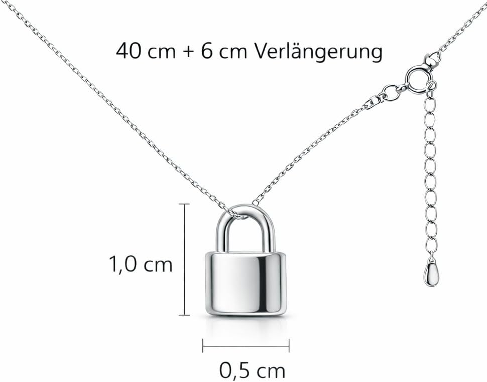 KIANJA Schlosskette Silber - Ansicht 4