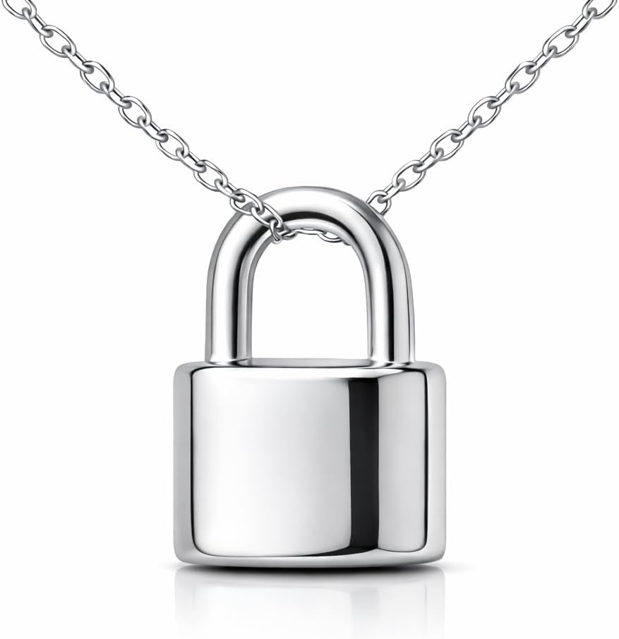 KIANJA Schlosskette Silber - Detailansicht