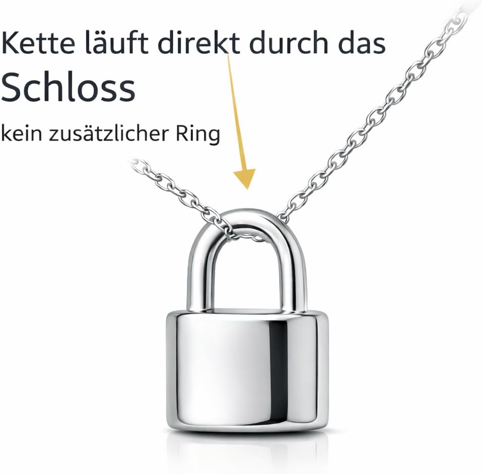 KIANJA Schlosskette Silber - Ansicht 3