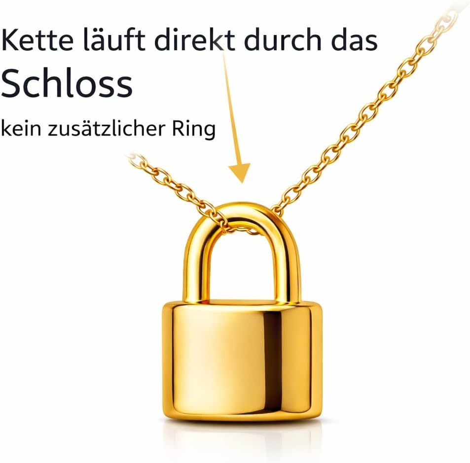 KIANJA Schlosskette Gold - Ansicht 3