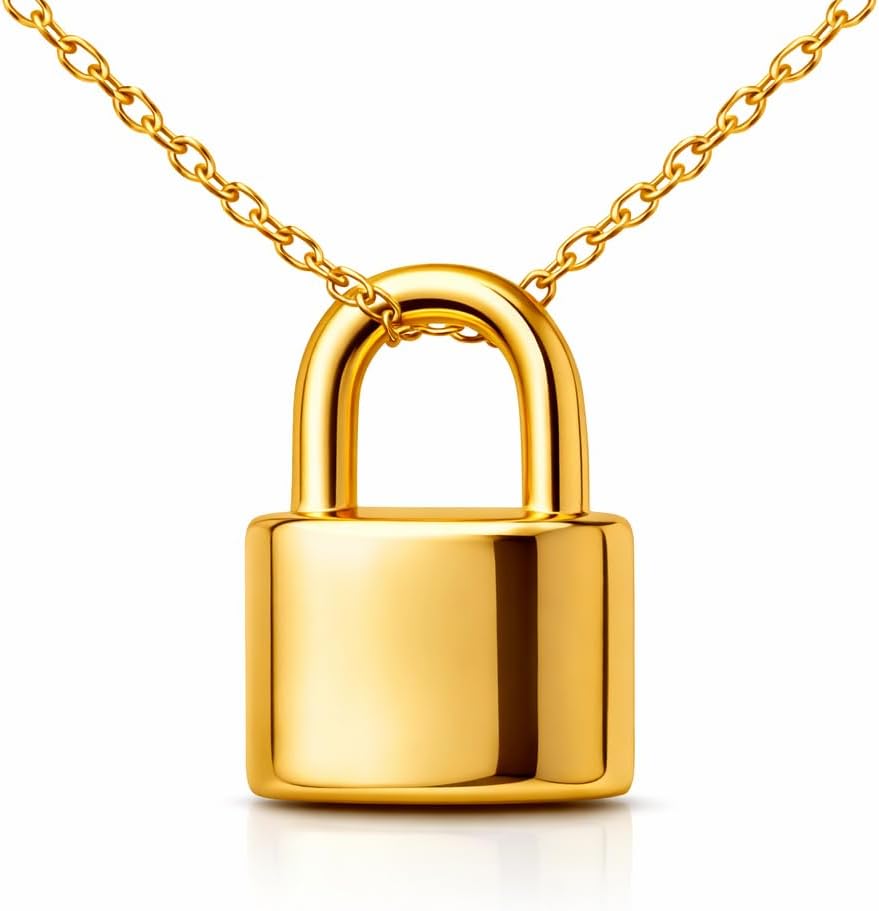 KIANJA Schlosskette Gold - Detailansicht