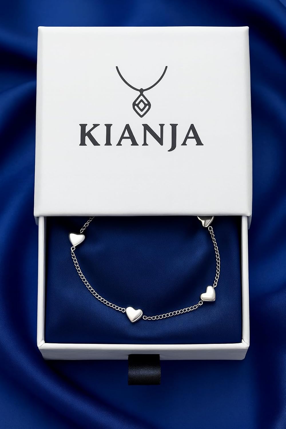 KIANJA Herzkette Silber - Ansicht 3