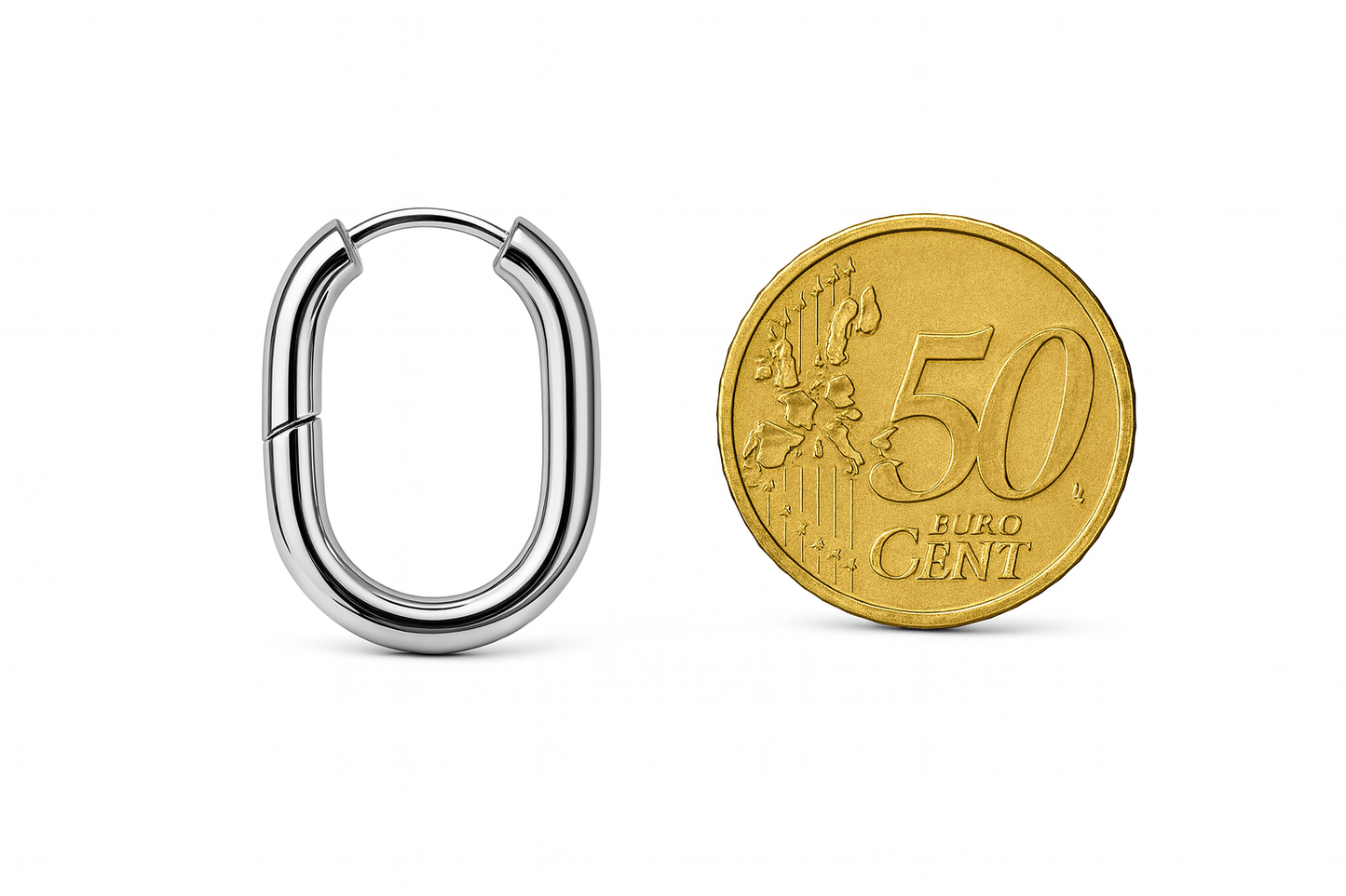 Creolen · Edelstahl silber | KIANJA